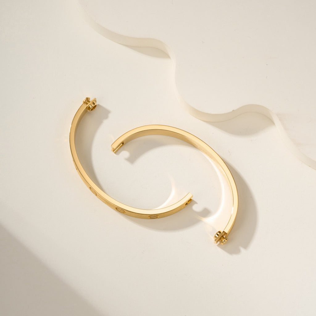 [Love Lucky]LOVE BRACELET 6.1MM BRUSHED