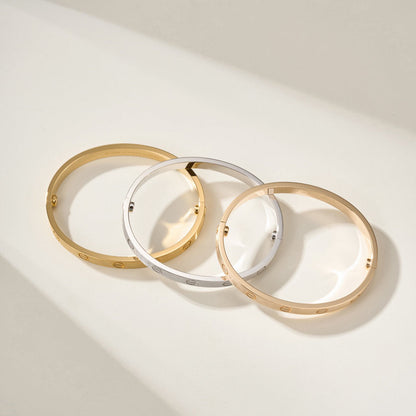 [Love Lucky]LOVE BRACELET 6.1MM BRUSHED
