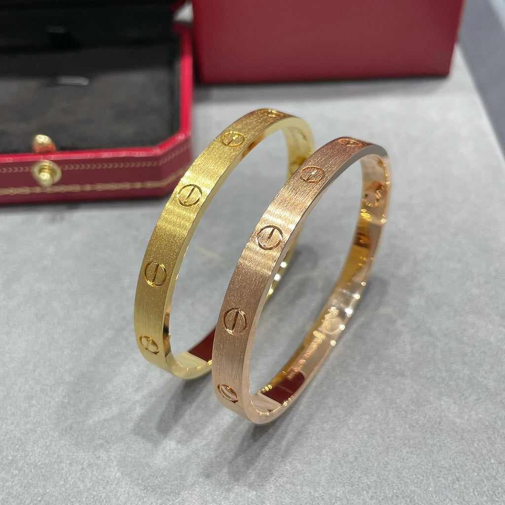 [Love Lucky]LOVE BRACELET 6.1MM BRUSHED