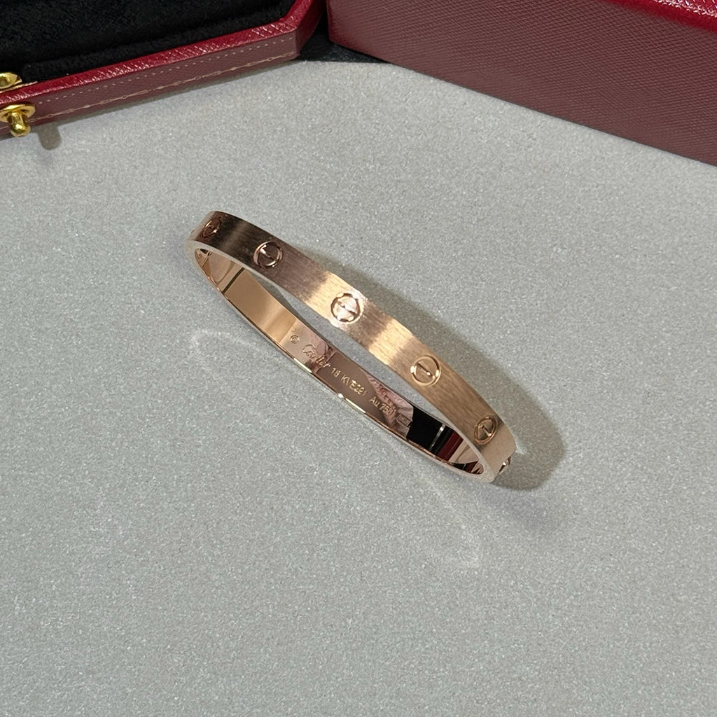 [Love Lucky]LOVE BRACELET 6.1MM BRUSHED