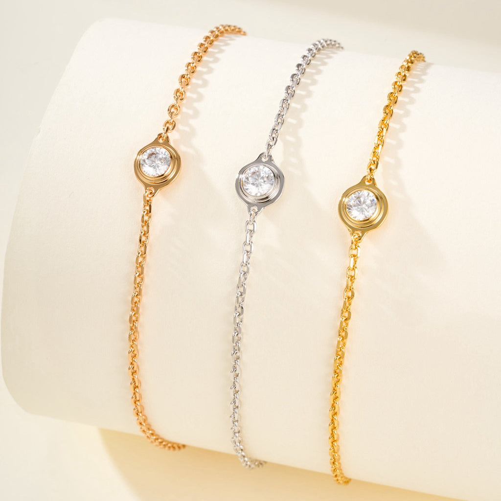 [Love Lucky]DAMOUR BRACELET 1 DIAMOND