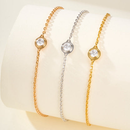 [Love Lucky]DAMOUR BRACELET 1 DIAMOND