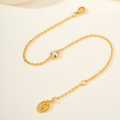 [Love Lucky]DAMOUR BRACELET 1 DIAMOND