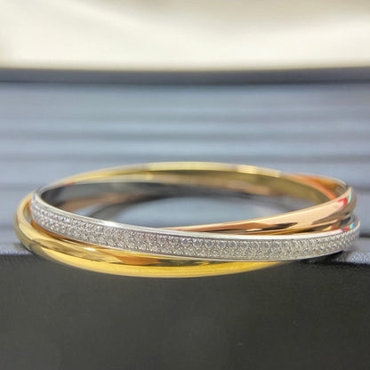 [Love Lucky]TRINITY 2.8MM SMALL BRACELET