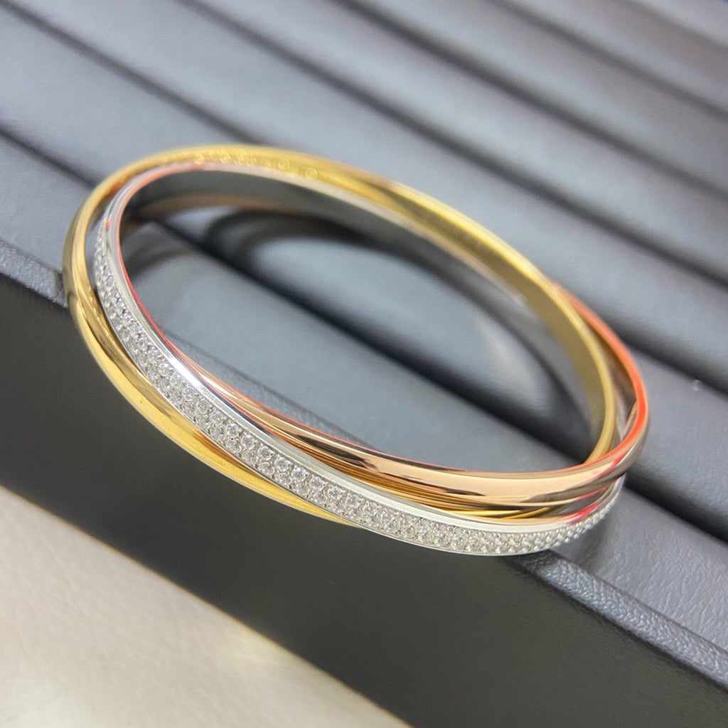 [Love Lucky]TRINITY 2.8MM SMALL BRACELET