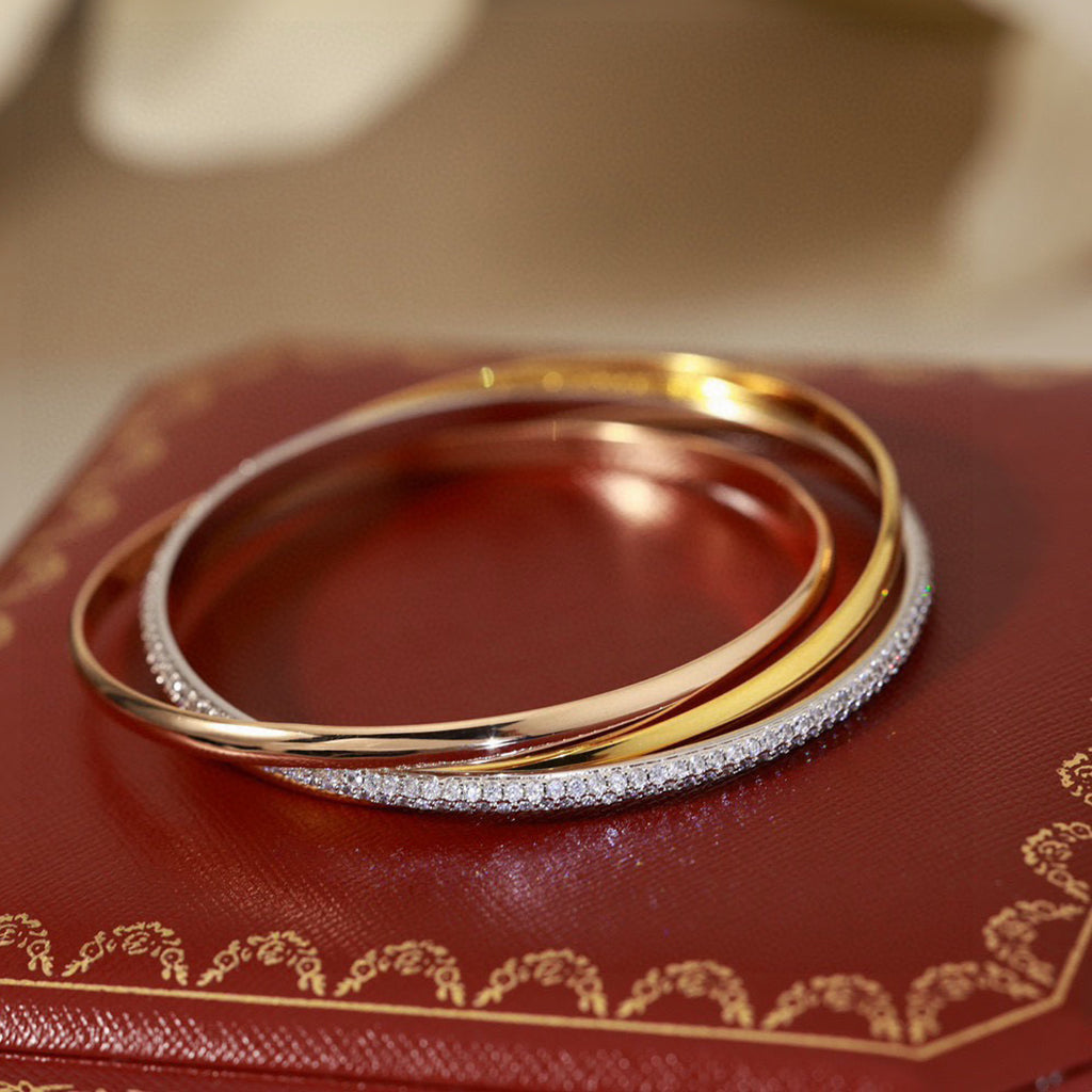 [Love Lucky]TRINITY 2.8MM SMALL BRACELET