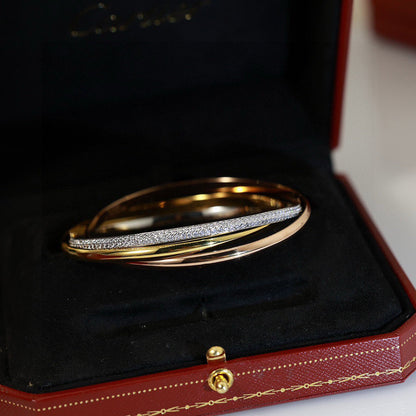 [Love Lucky]TRINITY 2.8MM SMALL BRACELET