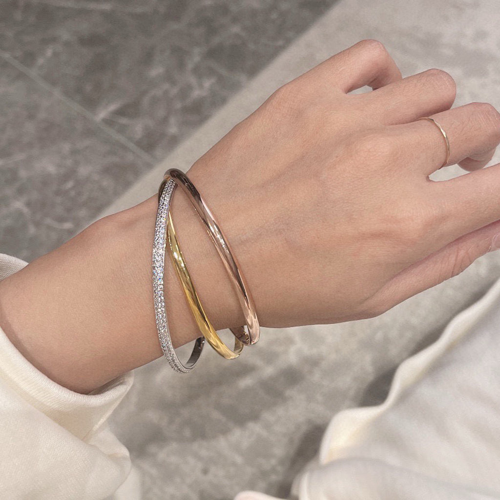 [Love Lucky]TRINITY 2.8MM SMALL BRACELET