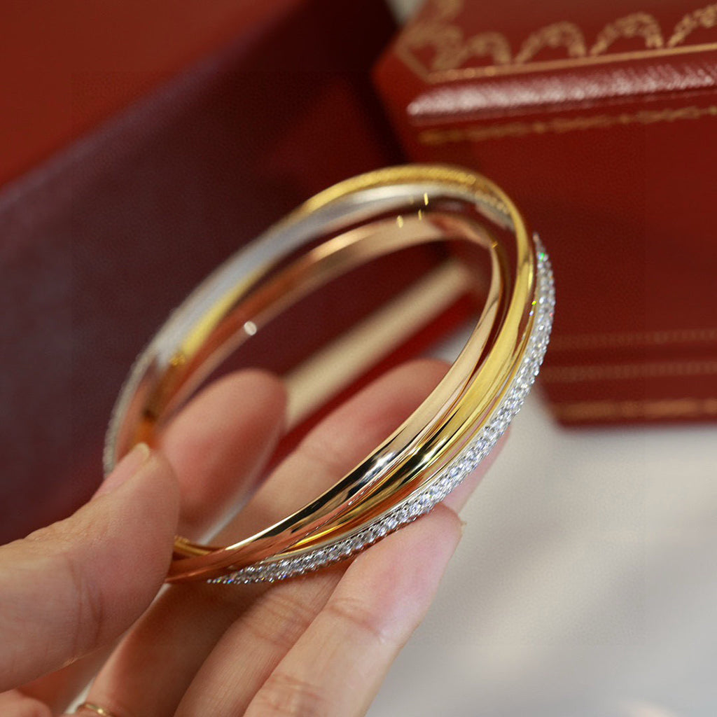 [Love Lucky]TRINITY 2.8MM SMALL BRACELET