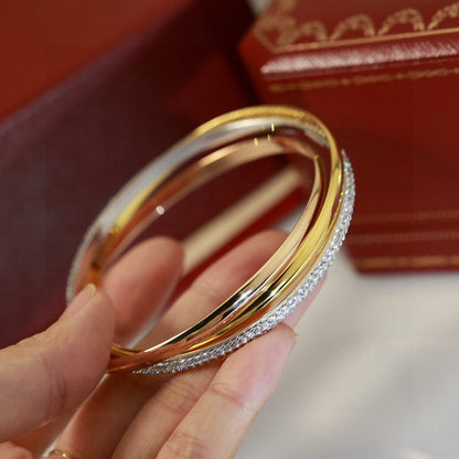 [Love Lucky]TRINITY 2.8MM SMALL BRACELET