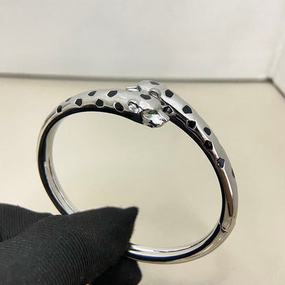 [Love Lucky]PANTHERE DOUBLE HEADED OPEN BRACELET