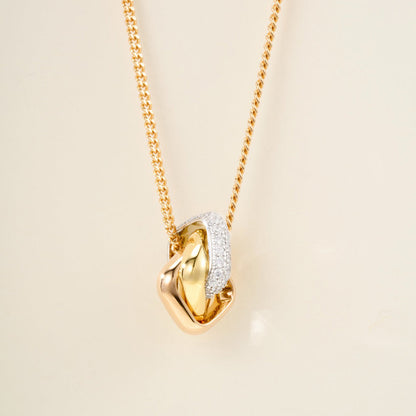[Love Lucky]TRINITY CUSHION NECKLACE COLLECTION