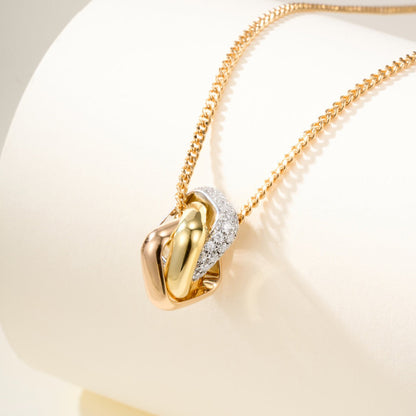 [Love Lucky]TRINITY CUSHION NECKLACE COLLECTION