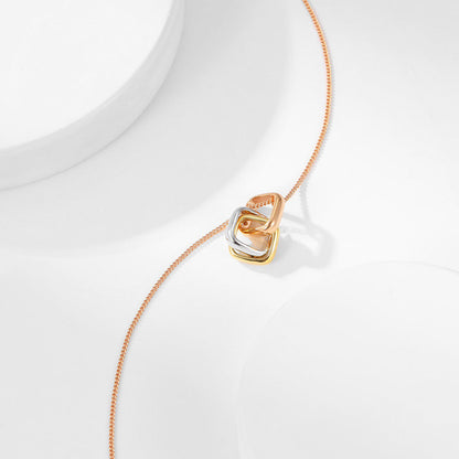 [Love Lucky]TRINITY CUSHION NECKLACE COLLECTION