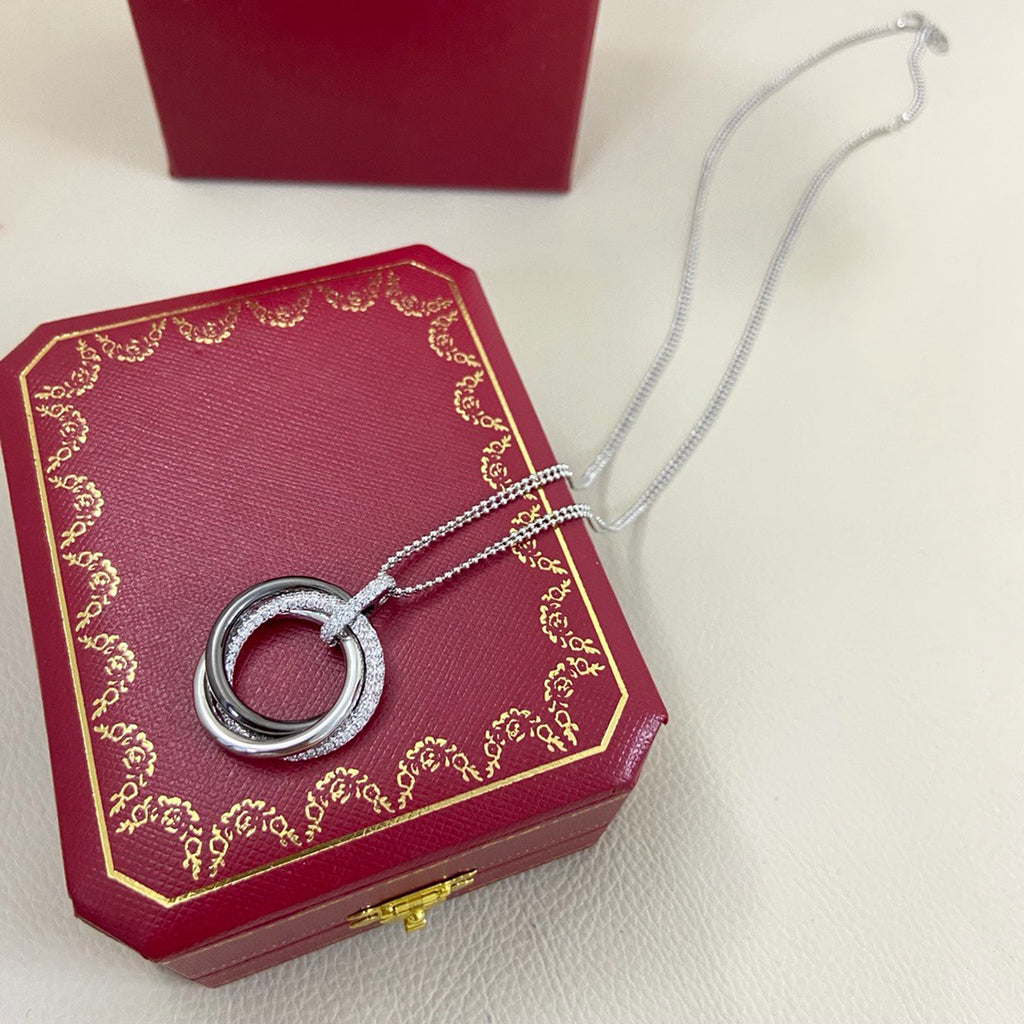 [Love Lucky]TRINITY CERAMIC NECKLACE