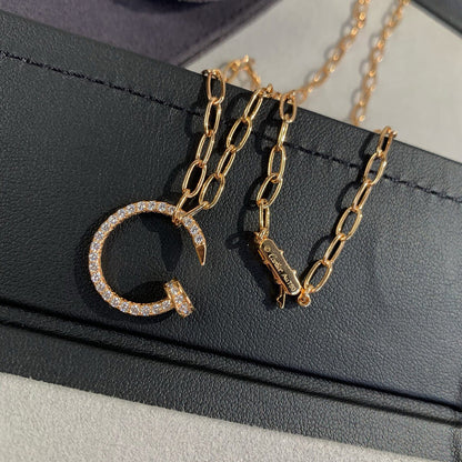 [Love Lucky]JUSTE NECKLACE FULL DIAMONDS