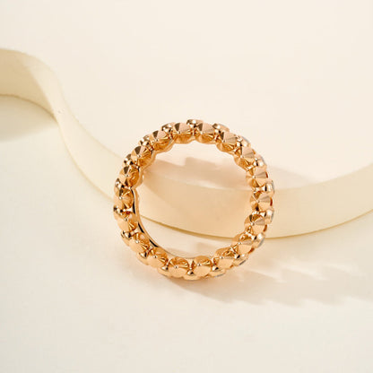 [Love Lucky]CLASH 6.8MM DIAMOND MEDIUM RING