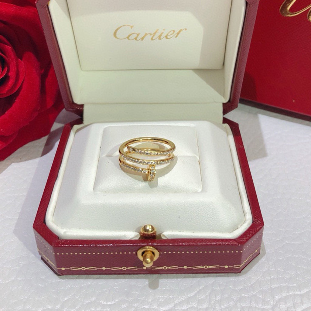 [Love Lucky]JUSTE RING 4.8MM FULL DIAMOND