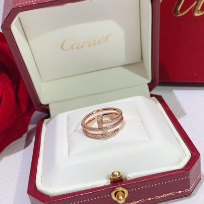 [Love Lucky]JUSTE RING 4.8MM FULL DIAMOND