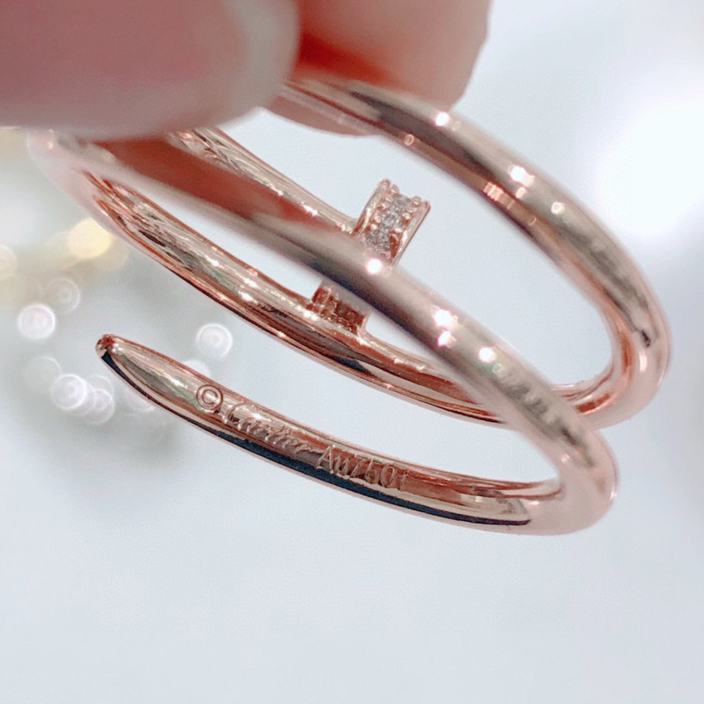 [Love Lucky]JUSTE RING 4.8MM FULL DIAMOND