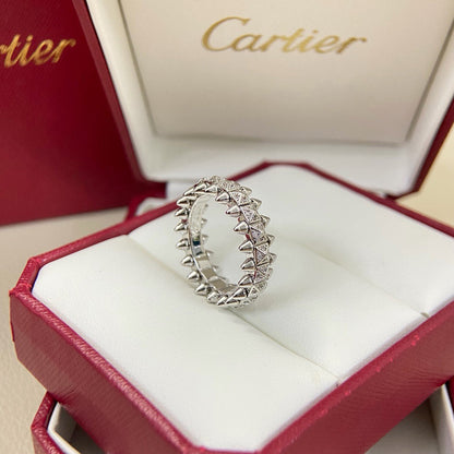 [Love Lucky]CLASH 6.4MM SMALL FULL DIAMOND RING