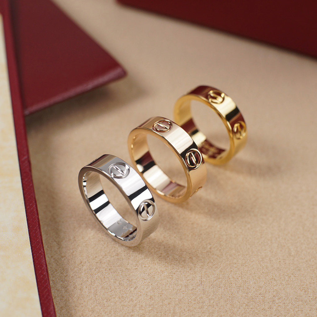 [Love Lucky]LOVE RING 5.5MM NO DIAMOND