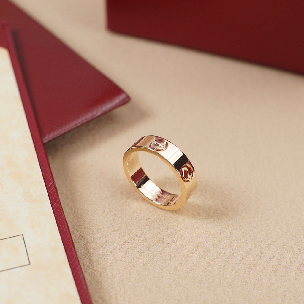 [Love Lucky]LOVE RING 5.5MM NO DIAMOND