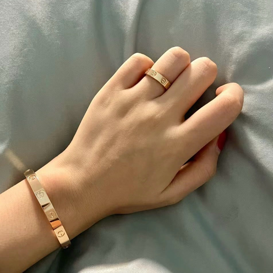 [Love Lucky]LOVE RING 3.6 MM NO DIAMOND