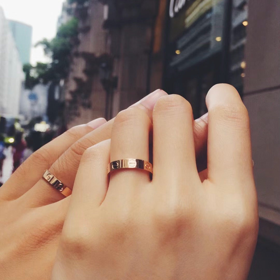 [Love Lucky]LOVE RING 3.6 MM NO DIAMOND