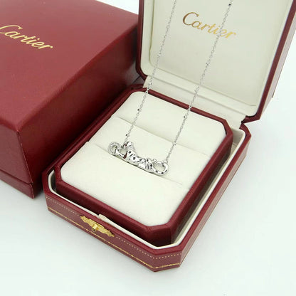 [Love Lucky]PANTHERE FULL DIAMOND NECKLACE