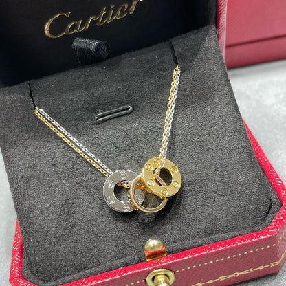 [Love Lucky]LOVE 6 DIAMOND PENDANT NECKLACE