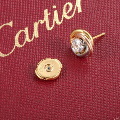[Love Lucky]TRINITY STUD DIAMOND EARRINGS