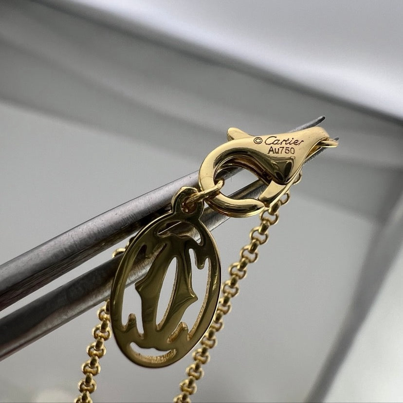 [Love Lucky]PANTHERE FULL DIAMOND NECKLACE