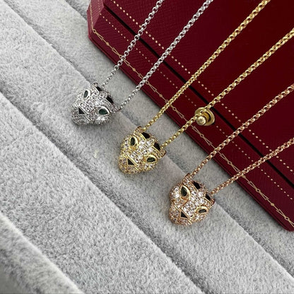 [Love Lucky]PANTHERE FULL DIAMOND NECKLACE