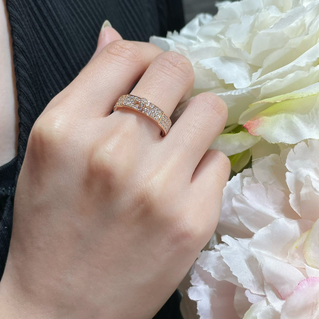 [Love Lucky]KELLY PINK GOLD DIAMOND RING