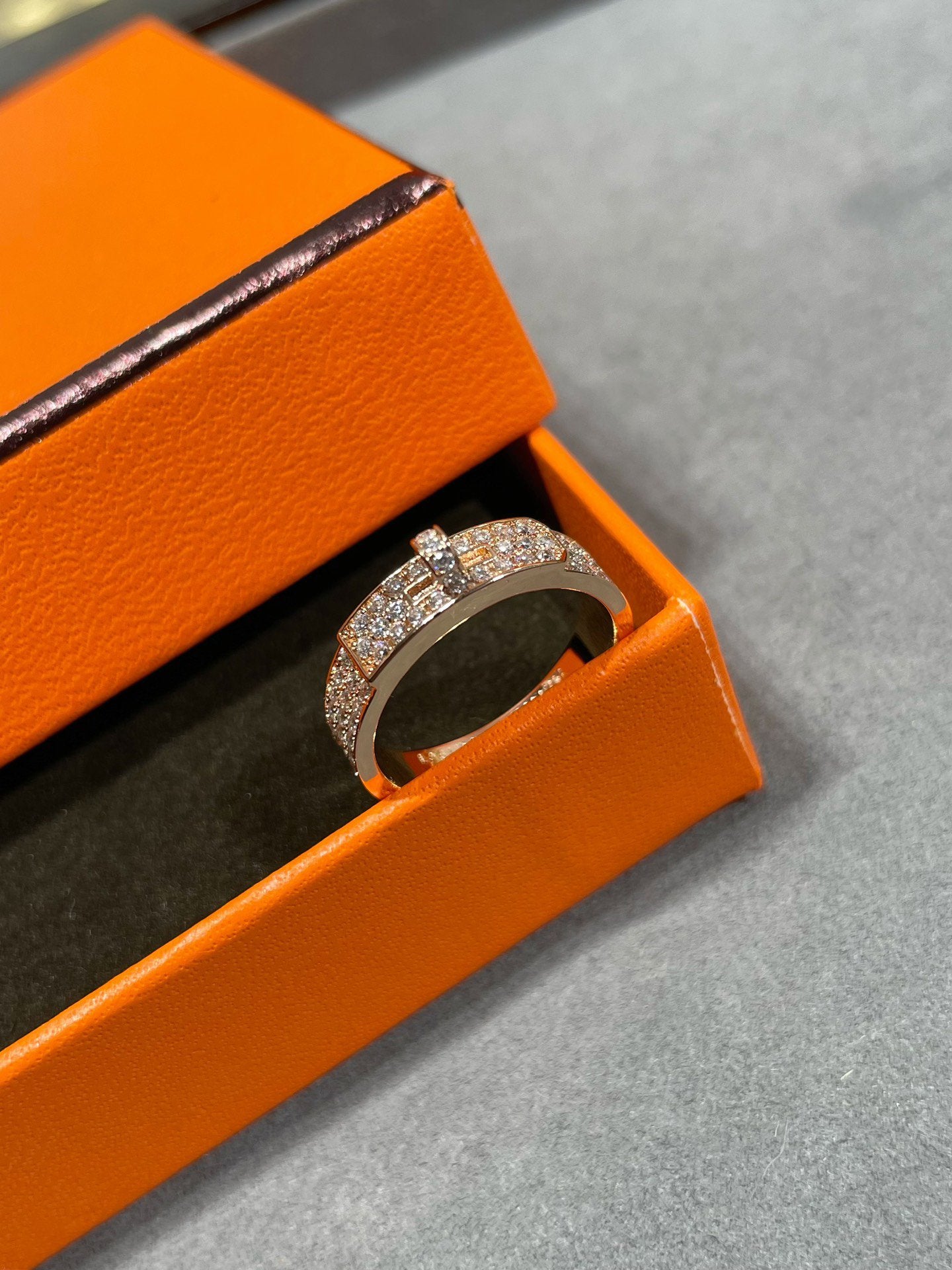[Love Lucky]KELLY PINK GOLD DIAMOND RING