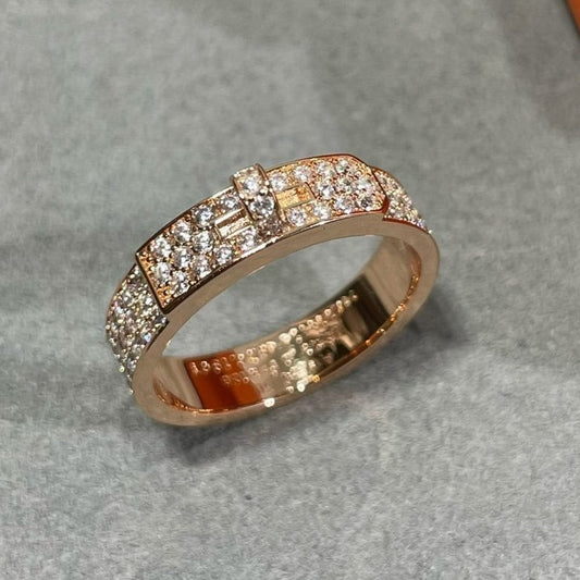 [Love Lucky]KELLY PINK GOLD DIAMOND RING