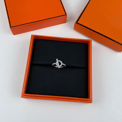 [Love Lucky]ECHAPPEE RING SILVER DIAMOND