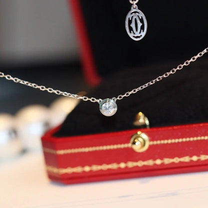[Love Lucky]DAMOUR DIAMOND NECKLACE
