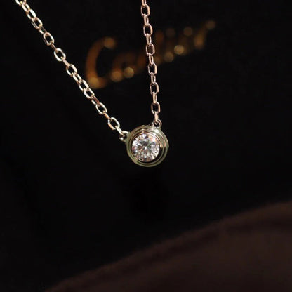 [Love Lucky]DAMOUR DIAMOND NECKLACE