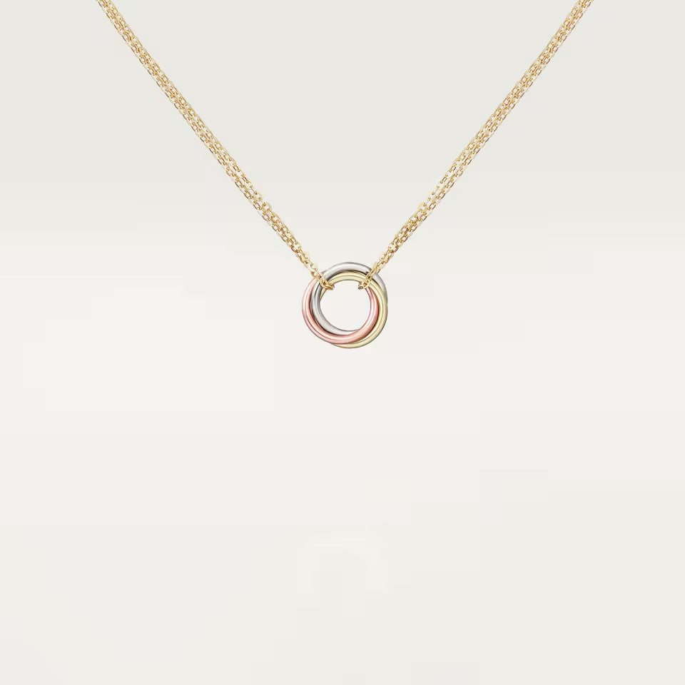 [Love Lucky]TRINITY MINI NECKLACE
