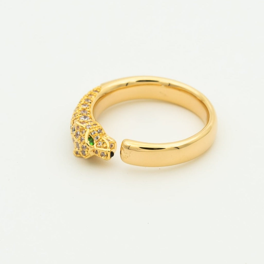 [Love Lucky] PANTHERE RING DIAMANT 7,3 MM 