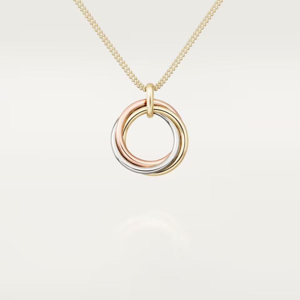 [Love Lucky]TRINITY LARGE NECKLACE