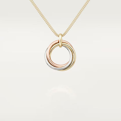 [Love Lucky]TRINITY LARGE NECKLACE
