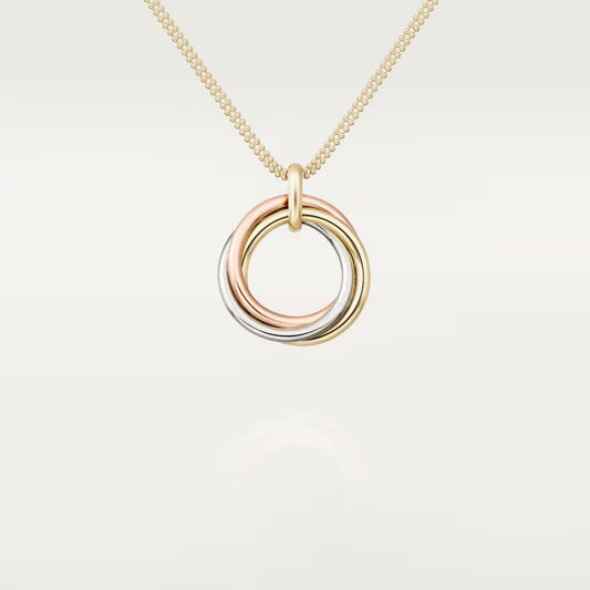 [Love Lucky]TRINITY LARGE NECKLACE