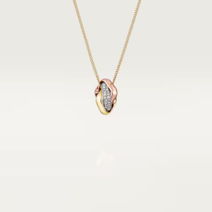 [Love Lucky]TRINITY CUSHION NECKLACE COLLECTION