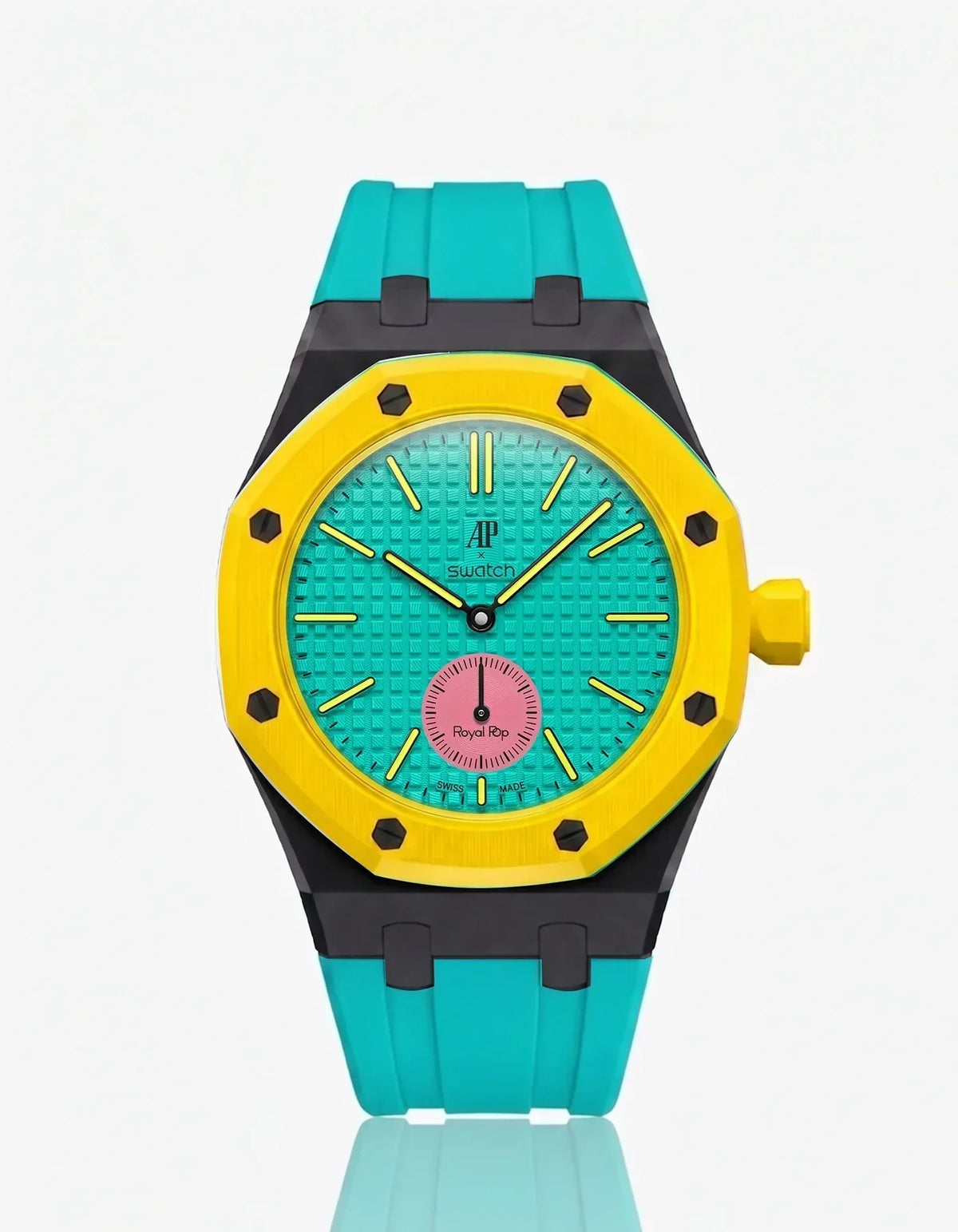 Bracelet et boîtier en silicone Royal Pop Otg Roz (personnalisation des couleurs)