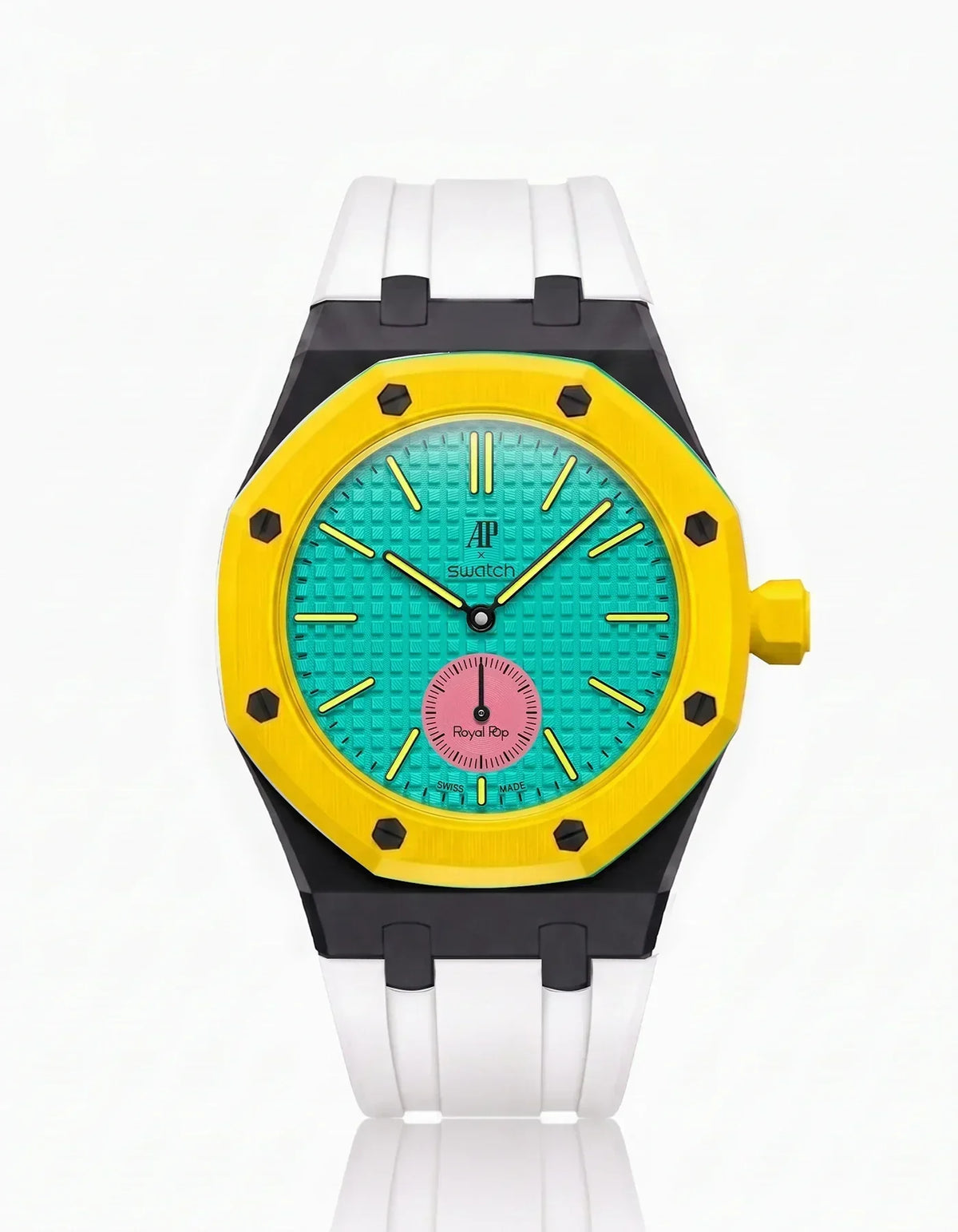Bracelet et boîtier en silicone Royal Pop Otg Roz (personnalisation des couleurs)