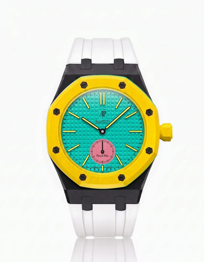 Bracelet et boîtier en silicone Royal Pop Otg Roz (personnalisation des couleurs)