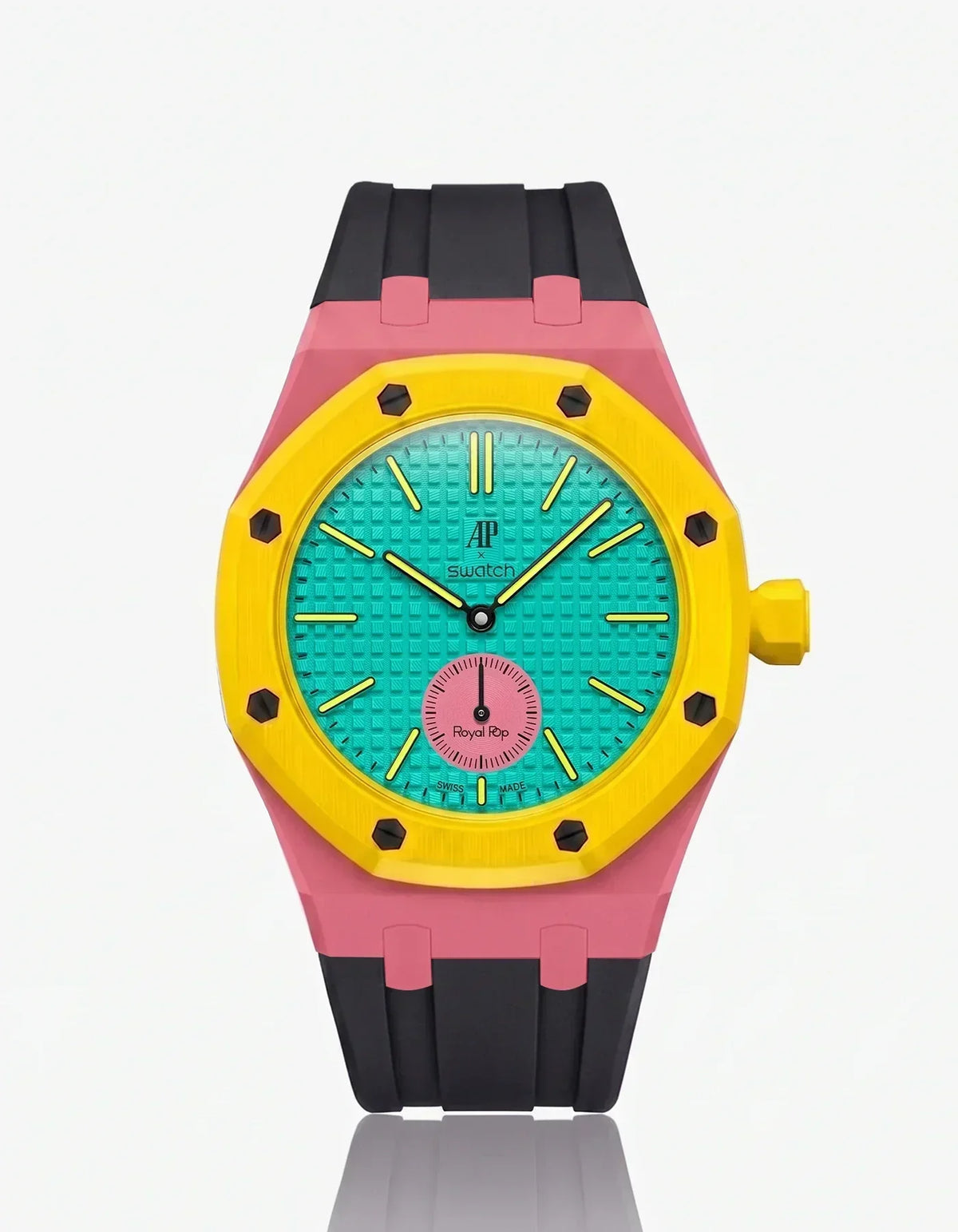Bracelet et boîtier en silicone Royal Pop Otg Roz (personnalisation des couleurs)
